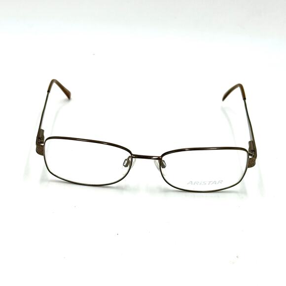 ARISTAR AR 16334 COLOR-535 BRONZE GUNMETAL AUTHENTIC FRAMES EYEGLASSES 54-17-140 - Picture 3 of 7